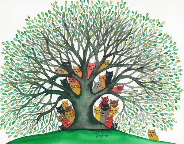 “L’ albero dei gatti” fiaba per bambini ( autore sconosciuto)